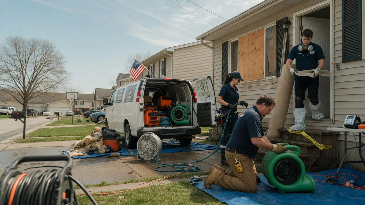 Water Damage Restoration in Elgin, OH near me